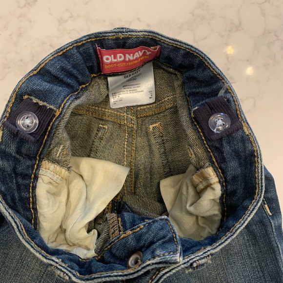 Old Navy boot-cut girls size 6 denim jeans - Picture 4 of 5